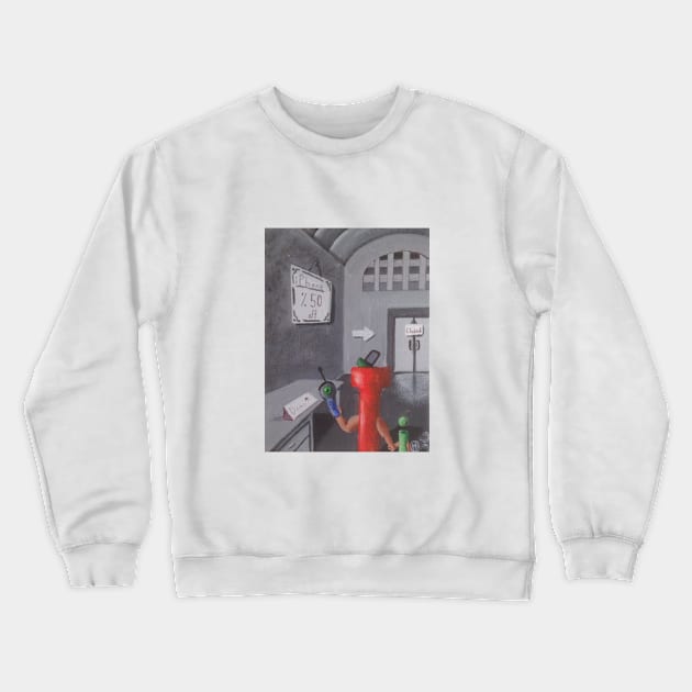 iPhone Crewneck Sweatshirt by ManolitoAguirre1990